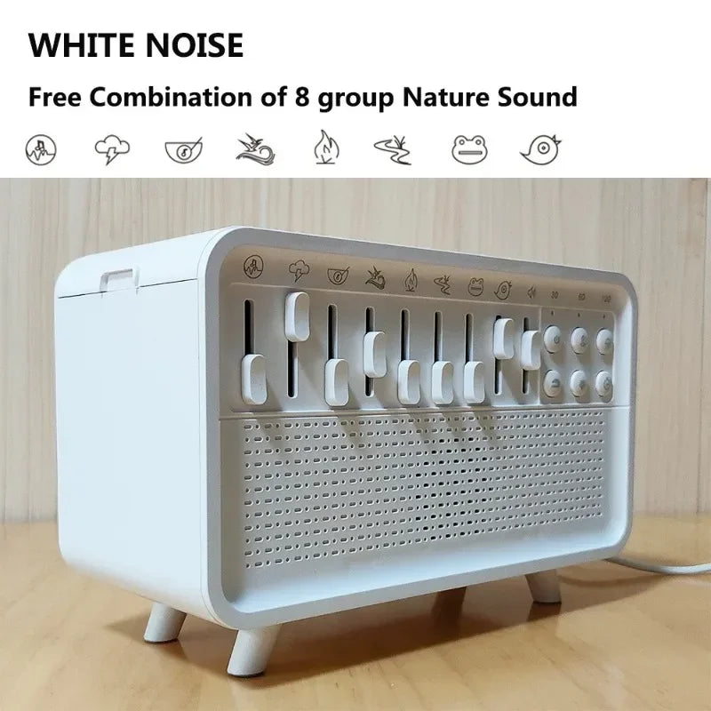 ππ₯πππ©π¬π¨π§πππ« 4 in 1 Bluetooth Speaker White Noise Sleep Aid Humidifier